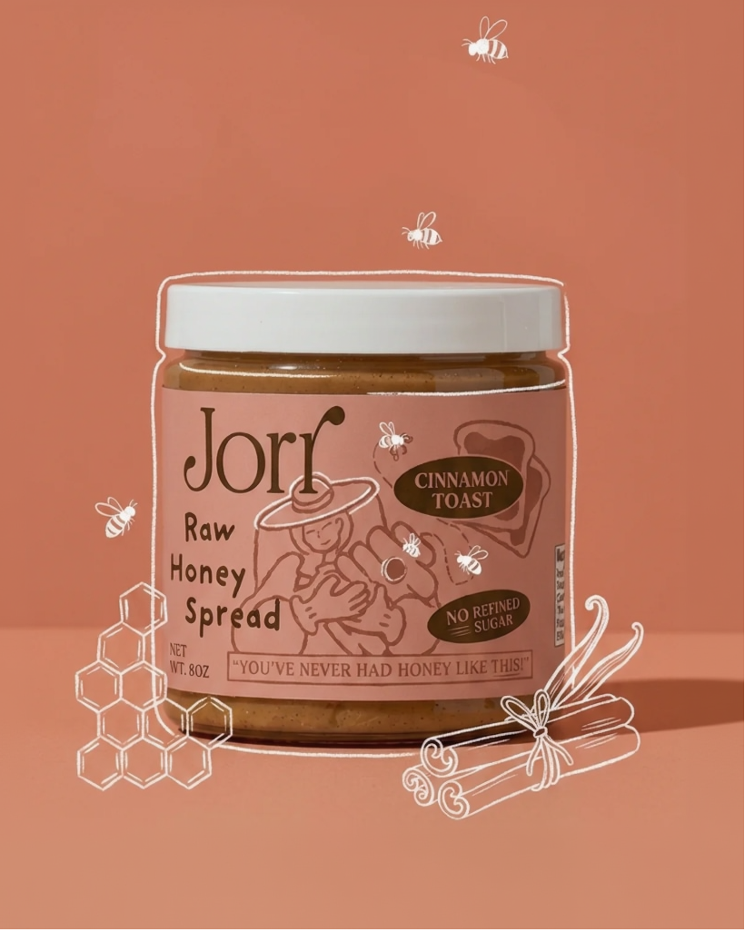 Raw Honey Spread - Cinnamon Toast